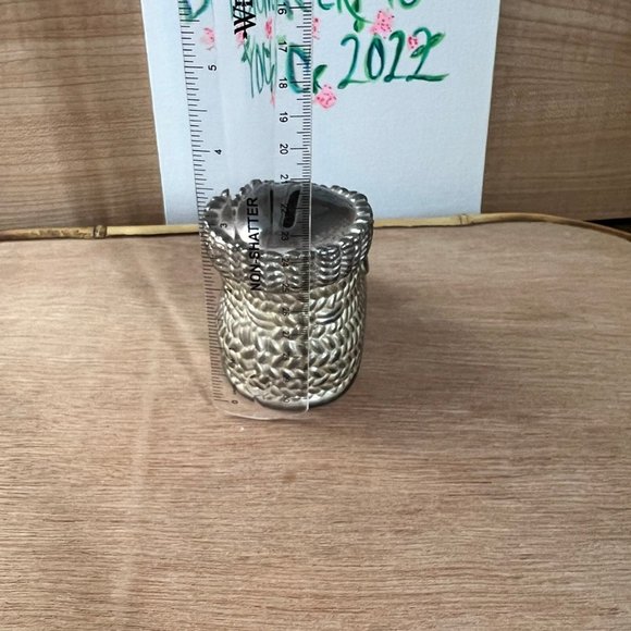 VINTAGE SILVER PLATED BABY SHOE SILVER BANK BABY SHOWER BIRTH GIFT - Picture 7 of 12